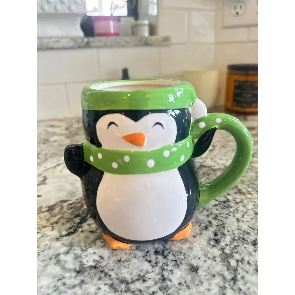 Target Large Holiday Mug in Green